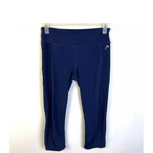 Head Activewear Leggings Women's Medium Navy Blue Workout Running Pants